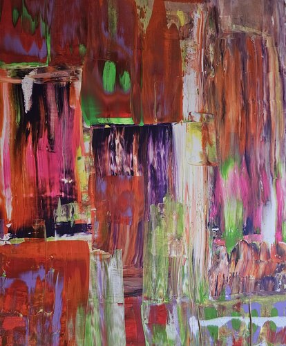 Säulen des Lebens par Michael Graf von Luxburg, Peinture en vente sur Singulart