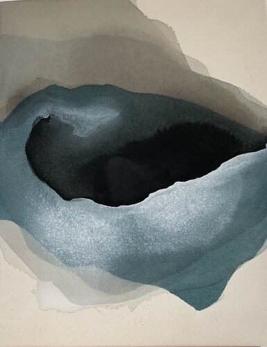 il buco nero, 2024 de Paola Landolfi, Pintura a la venta en Singulart