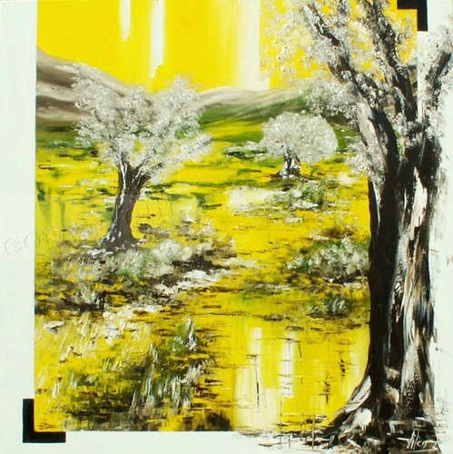 Eden. von Corinne Vilcaz, Malerei kaufen auf Singulart