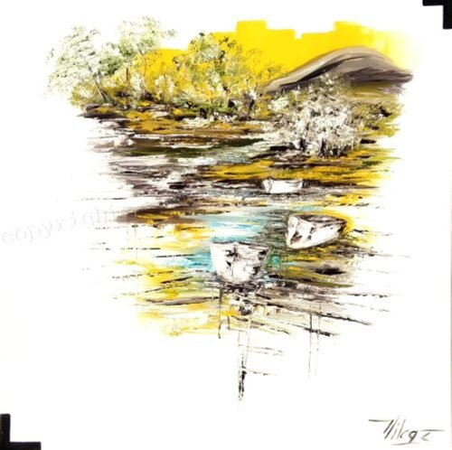 Eternellement. von Corinne Vilcaz, Malerei kaufen auf Singulart