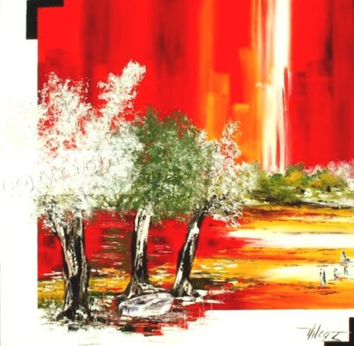 Immouvance. von Corinne Vilcaz, Malerei kaufen auf Singulart