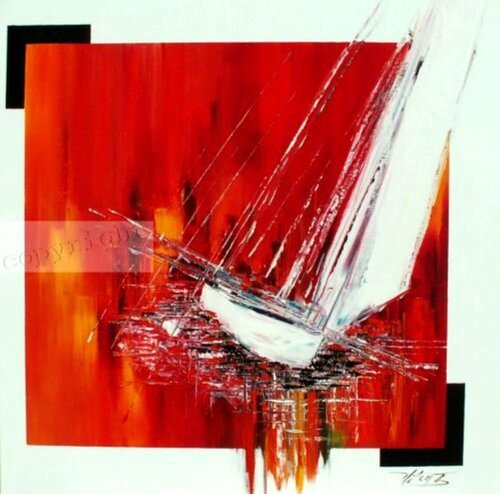 Le vent du large. von Corinne Vilcaz, Malerei kaufen auf Singulart