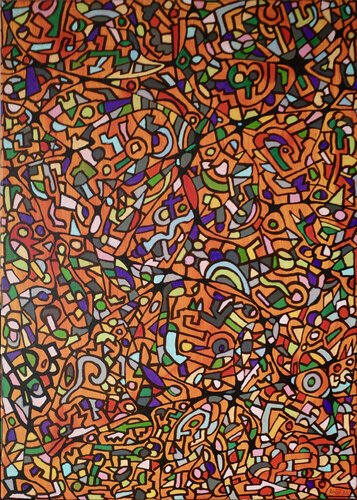 Gezeichnet vom Leben von Steffen Zehrfeld, Malerei kaufen auf Singulart