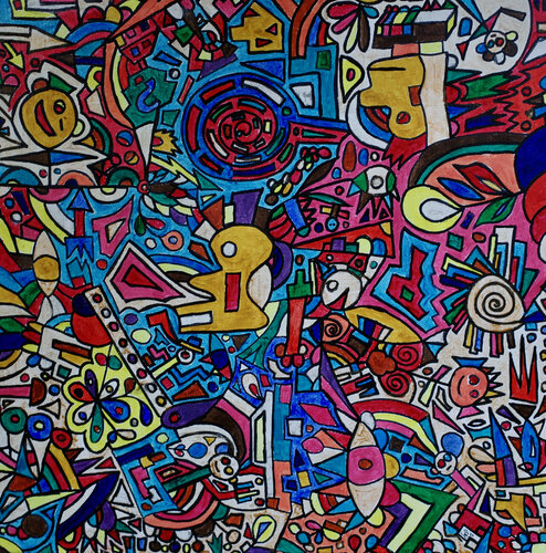 Particuly van Steffen Zehrfeld, Schilderij te koop op Singulart