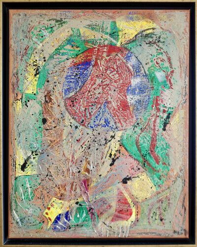 Orange van Steffen Zehrfeld, Schilderij te koop op Singulart