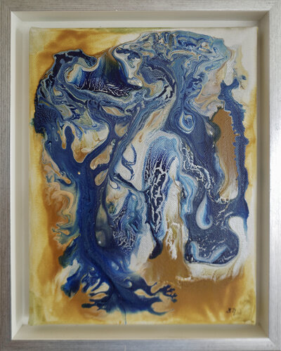 Aquapsy 3/3 di Steffen Zehrfeld, Pittura in vendita su Singulart