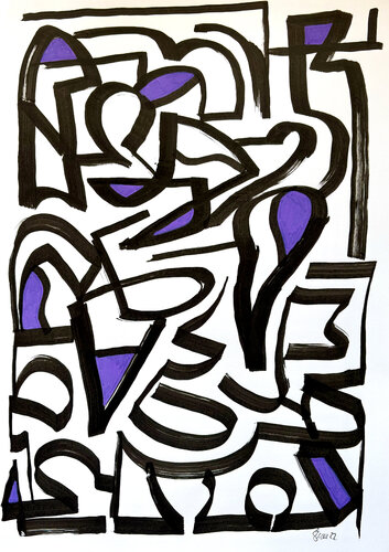 K-Scheune 1/50 by Steffen Zehrfeld, Drawing for Sale on Singulart