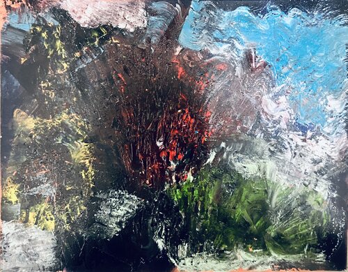 Nebula In Colore van Antoine Junior Alves, Schilderij te koop op Singulart