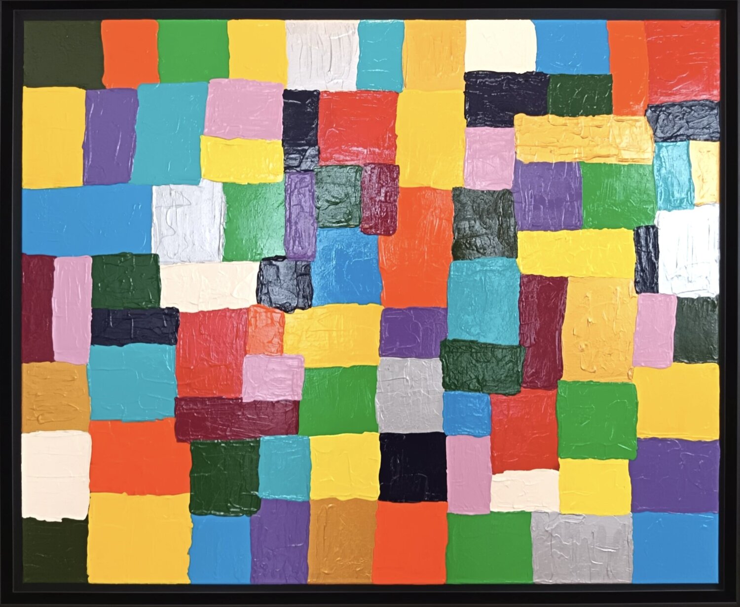 Multa In Uno Antoine Junior Alves Original painting for sale
