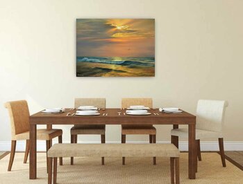 Hot summer's sunset on the sea Iryna Buivolova