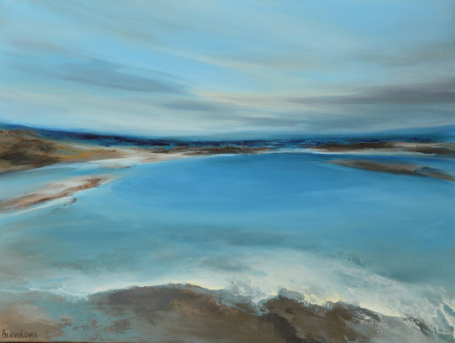 Blue lagoon Iryna Buivolova
