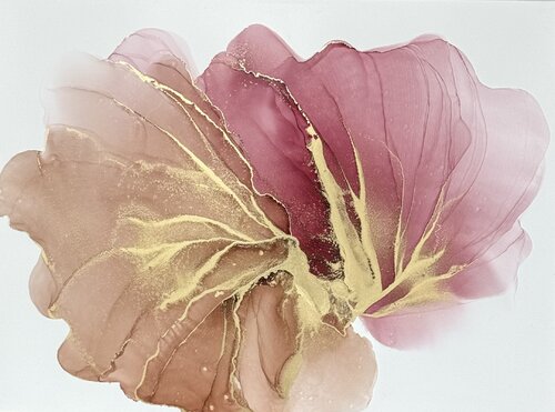 Abstract Flower Pastel 4 von Anastasia Matas, Werk auf Papier kaufen auf Singulart