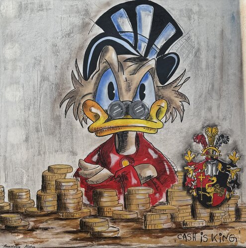 Dagobert Duck von Anastasia Matas, Malerei kaufen auf Singulart