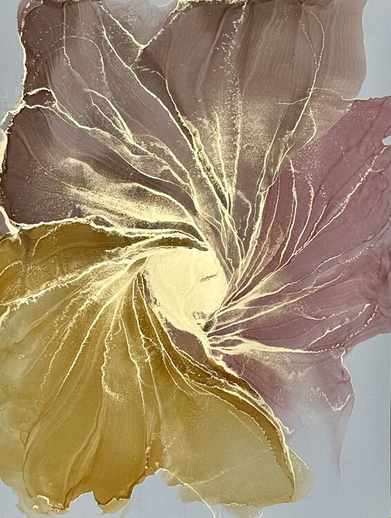 Abstract Flower Autumn Anastasia Matas