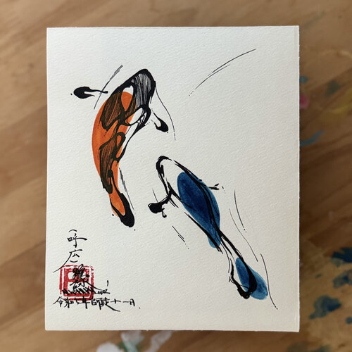 NISHIKI_GOI - Correspondence (Dec 11 2025) von Tomoe Koei, Druck kaufen auf Singulart