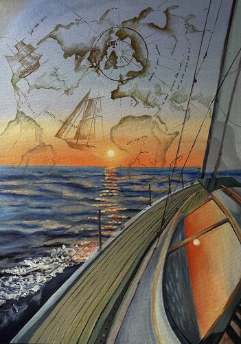 Endless possibilities by Aisylu Burangulova, 油畫 for Sale on Singulart