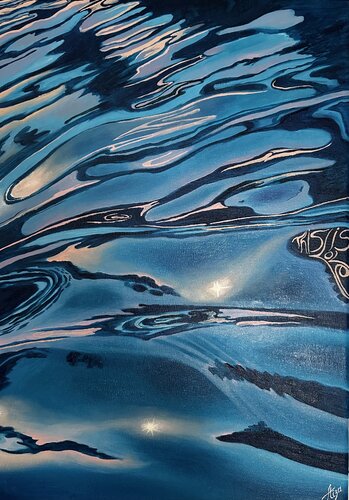 Serenity van Aisylu Burangulova, Schilderij te koop op Singulart