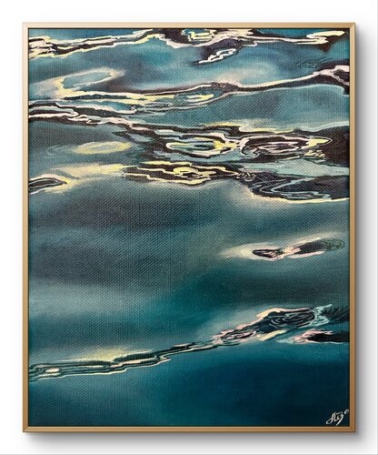 Golden light by Aisylu Burangulova, 油畫 for Sale on Singulart