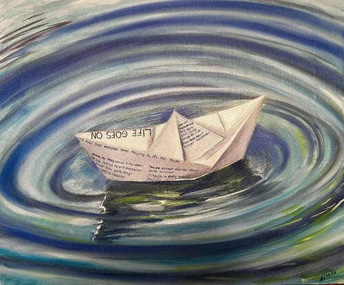 Paper boat of thoughts 2 Aisylu Burangulova