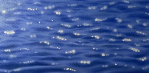Sunlight on water von Aisylu Burangulova, Malerei kaufen auf Singulart