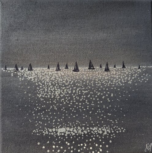 Silent Horizon by Aisylu Burangulova, Painting for Sale on Singulart