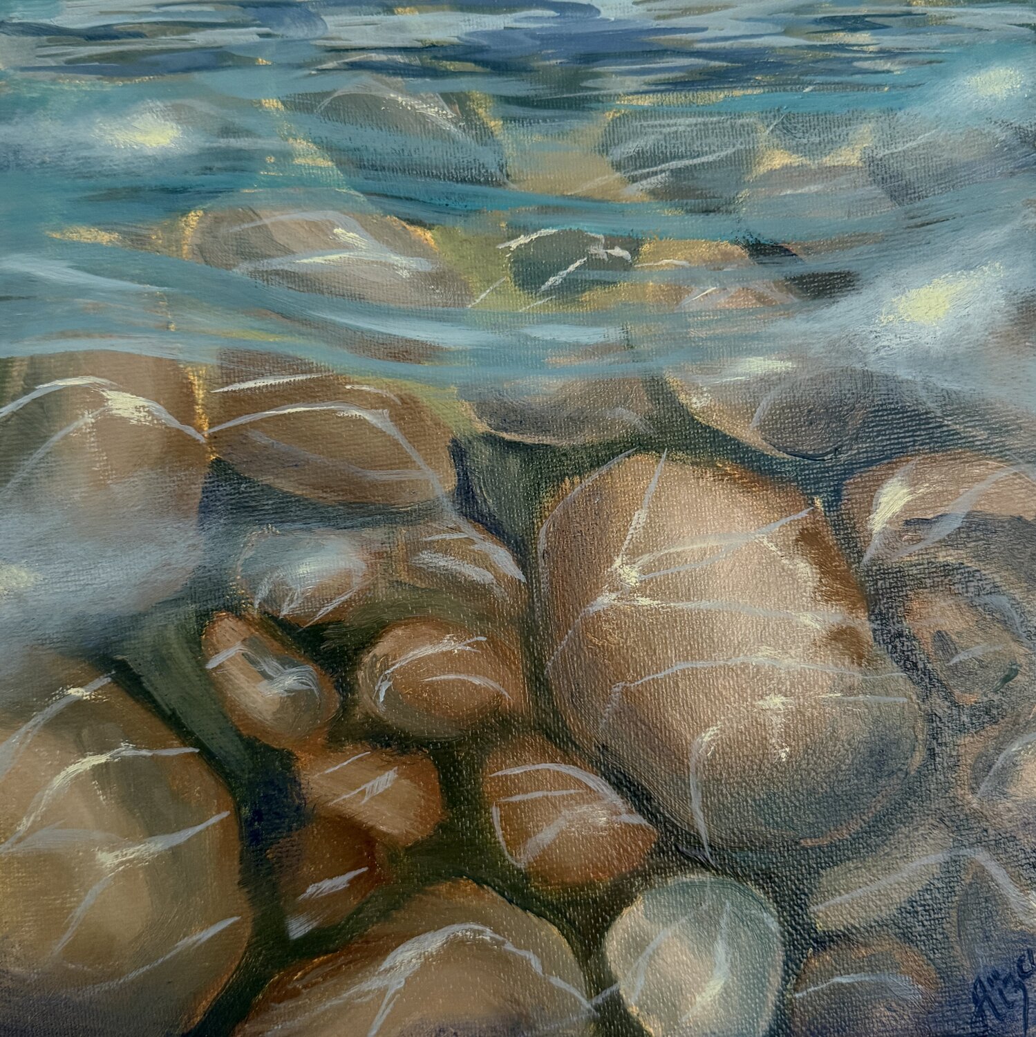 Sunlit Stones Aisylu Burangulova