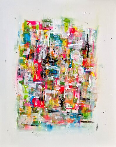 WEEK-END van Sandrine Hartmann, Schilderij te koop op Singulart