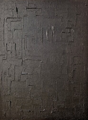 MONOCHROME NOIR T19 van Sandrine Hartmann, Schilderij te koop op Singulart