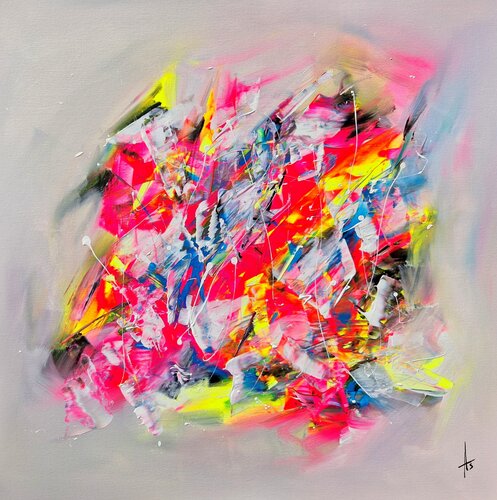 FRIANDISE van Sandrine Hartmann, Schilderij te koop op Singulart