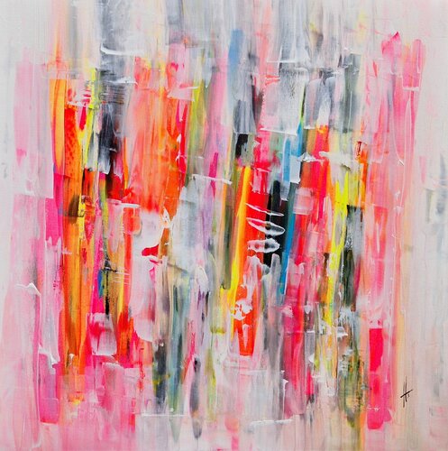 LOVELY van Sandrine Hartmann, Schilderij te koop op Singulart