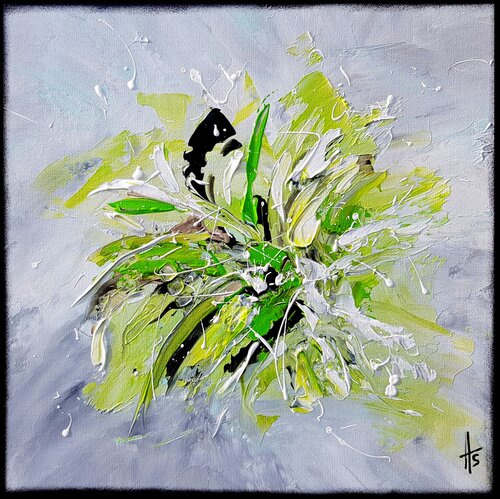 INSTANT D'ESPOIR van Sandrine Hartmann, Schilderij te koop op Singulart