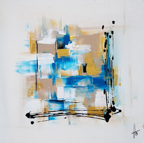 MéTALLIC BLUE Sandrine Hartmann