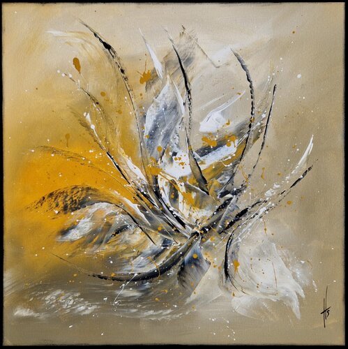 MOUVEMENT SOLAIRE de Sandrine Hartmann, Pintura a la venta en Singulart