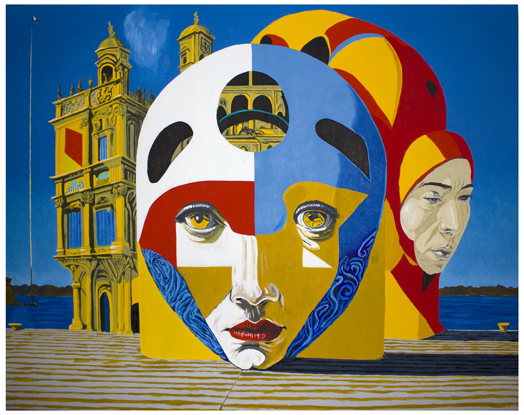 Au-dessus du canapé