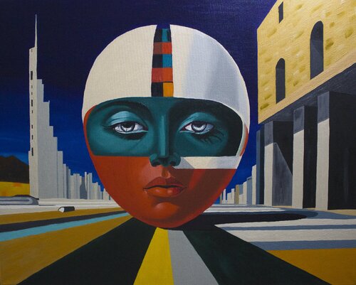 yggyommo to Milan for a dream, AndrBel di Andr Bel, Pittura in vendita su Singulart