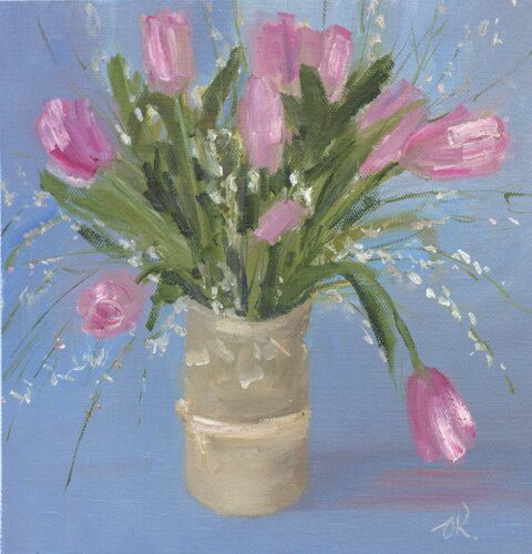 Spring Bouquet de Oleg Kamaev, Pintura a la venta en Singulart