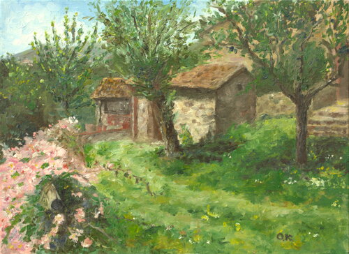 Villa In Tuscany von Oleg Kamaev, Malerei kaufen auf Singulart