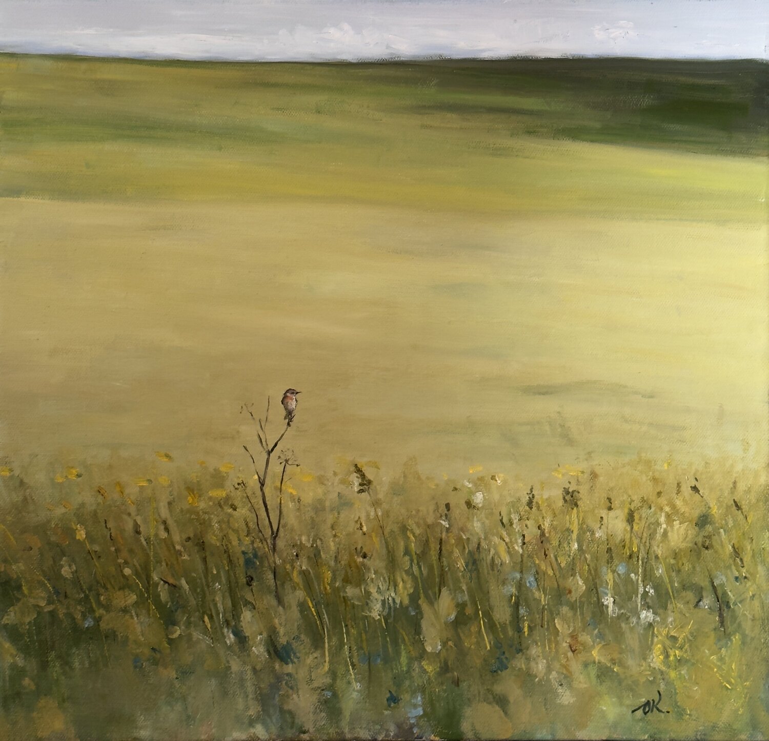 Field of gold Oleg Kamaev