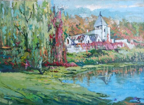 "Autumn in Sharovka" di Andreii Kreminskyi, Pittura in vendita su Singulart