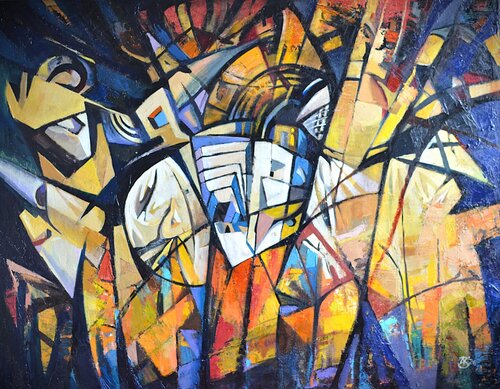 Kaleidoskope di Andreii Kreminskyi, Pittura in vendita su Singulart