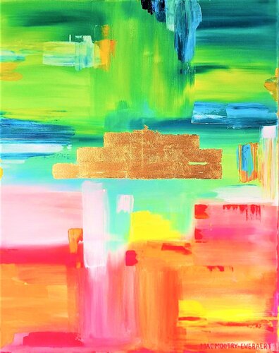 Birdie von Jacqueline Mac Mootry-Everaert, Malerei kaufen auf Singulart