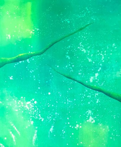 Green Oasis von Jacqueline Mac Mootry-Everaert, Malerei kaufen auf Singulart