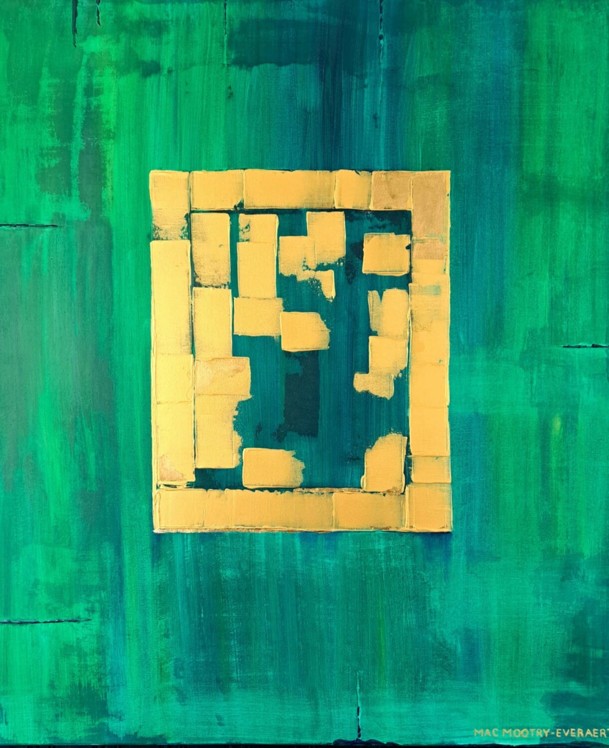 Aurum Fenestra III - Emerald Jacqueline Mac Mootry-Everaert