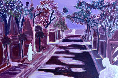 Calcutta Park Street Cemetery van Michel TESTARD, Schilderij te koop op Singulart