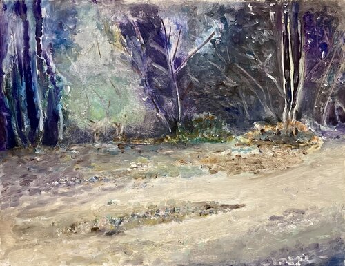Forest Clearing di Michel TESTARD, Pittura in vendita su Singulart