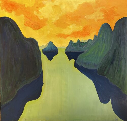 Memory of Halong Bay II Michel TESTARD