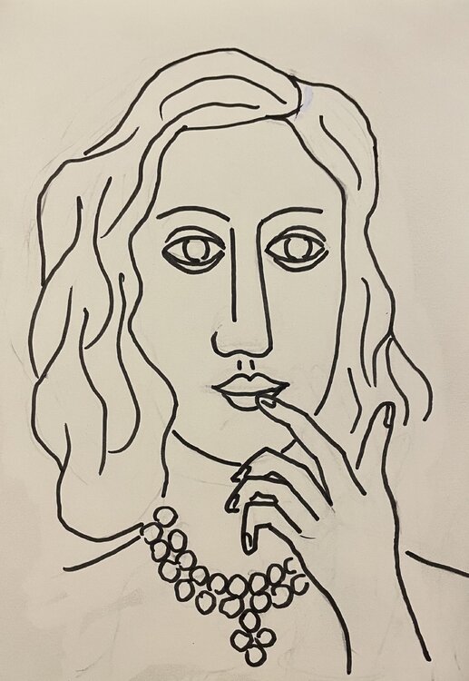 Lady face 2 Michel TESTARD