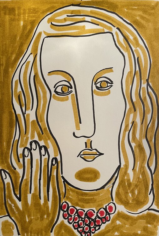 Lady face 4 Michel TESTARD