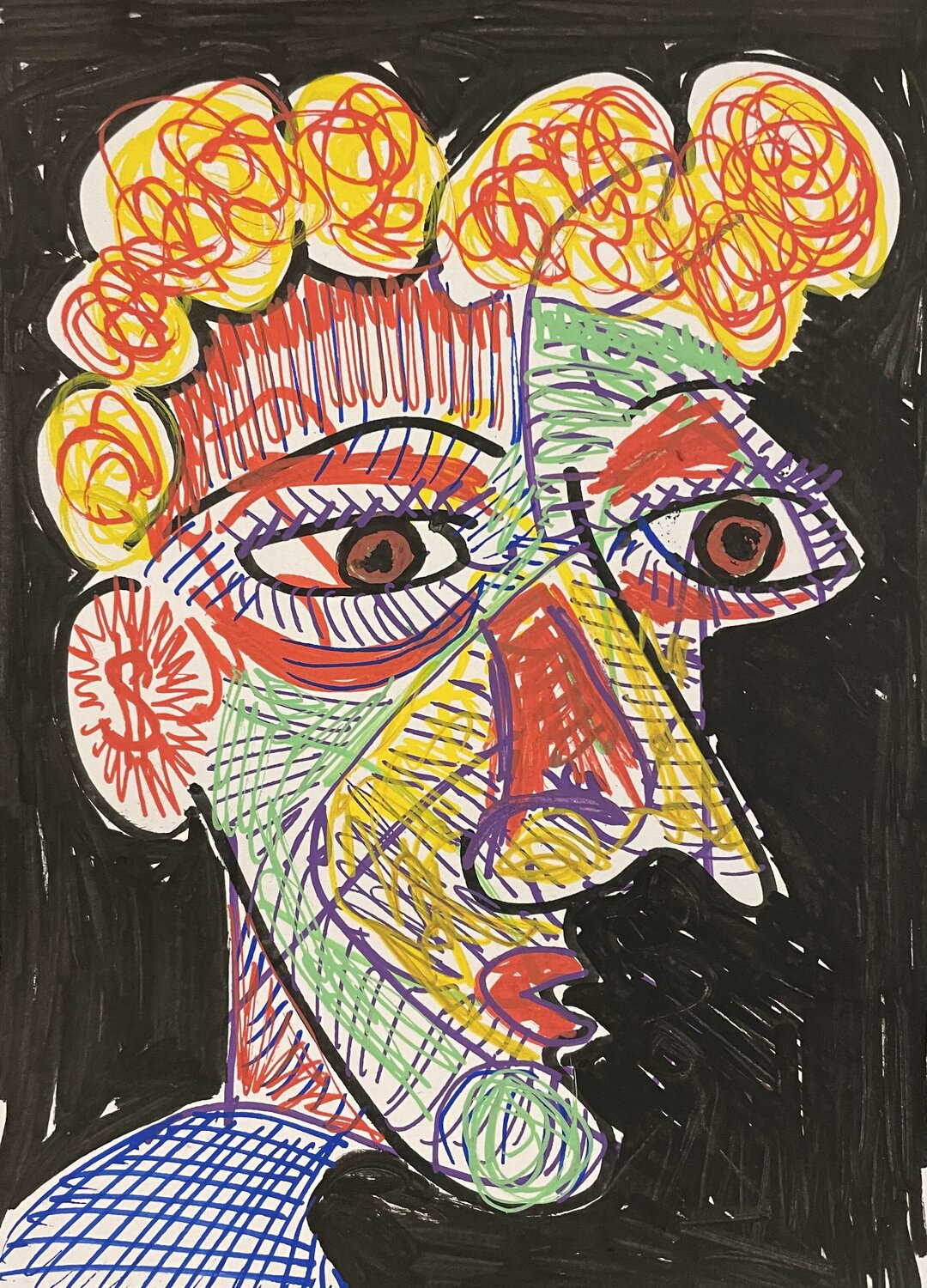 Portrait sketch 2 Michel TESTARD