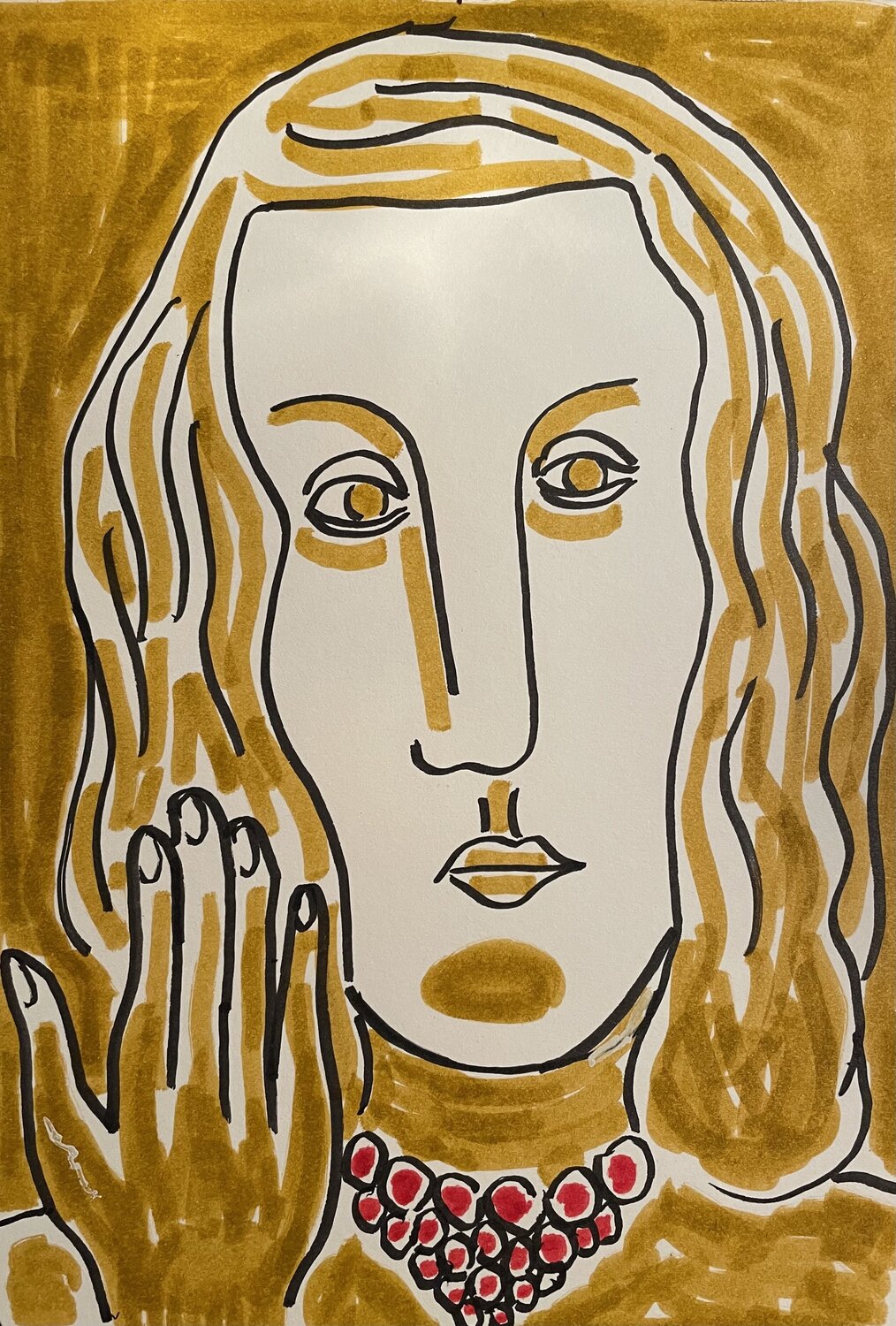 Lady face 4 Michel TESTARD